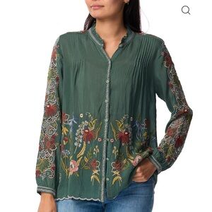 Johnny Was Ruelle Blouse